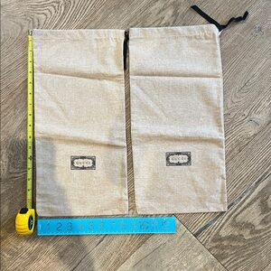 Gucci Beige Dust Bags 17 x 8.5
